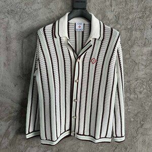 CASABLANCA 2025 Long-Sleeved Cardigan Sweater